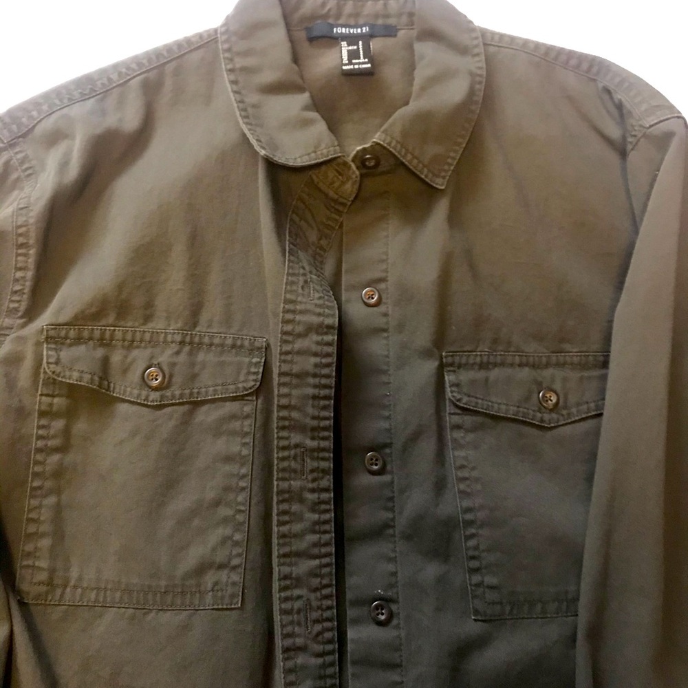 Trendy oversized blouse